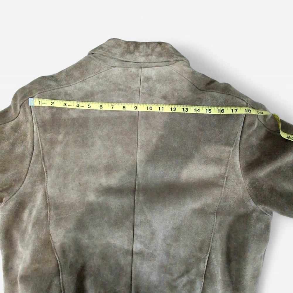 Vintage Suede 1980s Bomber Jacket by Rage for the Man Elliot Kastle - Picture 14 of 14